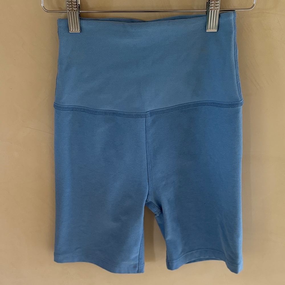 Beyond Yoga Blue Spandex Shorts
